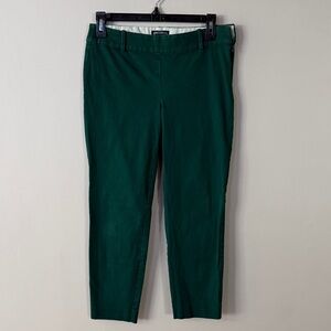 J. Crew Deep Green Skinny Pants